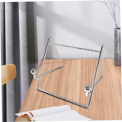 Zerodeko 2pcs Iron Easel Plate Holder Phone Stand