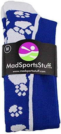 MadSportsStuff Crazy Paw Socks for Sports Lovers
