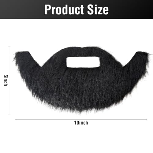 WILDREEDS Self Adhesive Fake Mustache for Kids 1