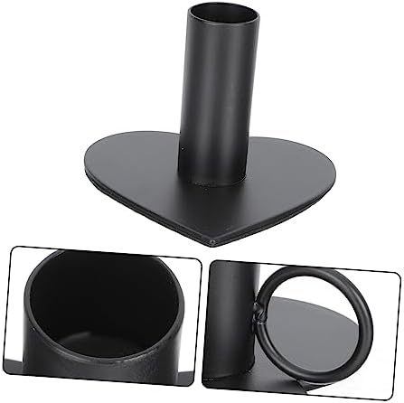 Heart Shaped Iron Candle Holder Portable Rack