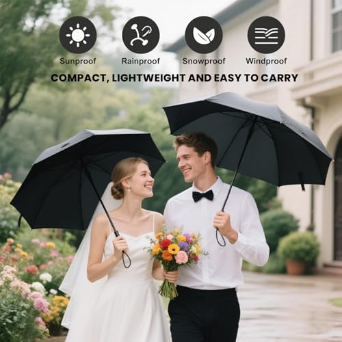MRTLLOA 42 Inch Windproof Travel Umbrella