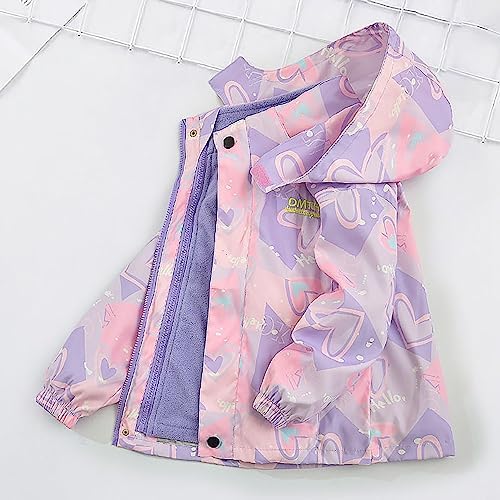 ToddlBy Kids Winter Hooded Zip-Up Jacket for Boys and Girls