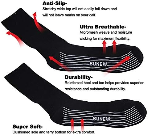 Sunew Viscose Bamboo Socks 6 Pairs Unisex Comfort