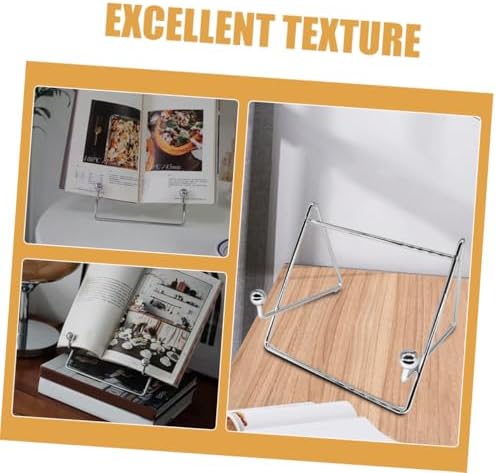 Cabilock 2pcs Iron Display Stand Easel for Desk Phone Holder