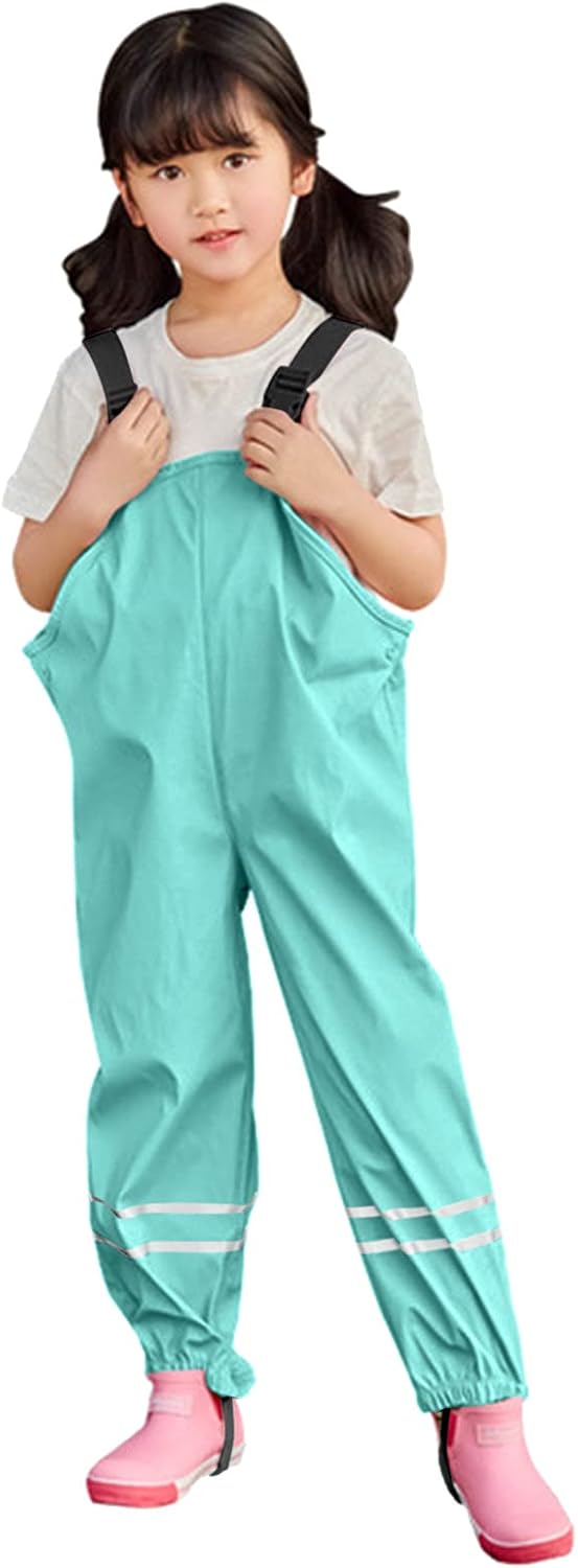 ToddlBy Kids Waterproof Rain Pant Boys Girls