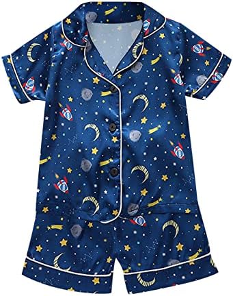Unisex Pajama Set - Soft Silk Nighty for Kids