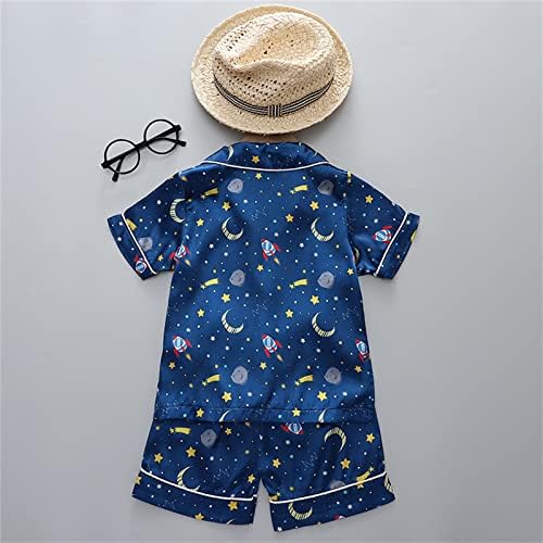 Unisex Pajama Set - Soft Silk Nighty for Kids