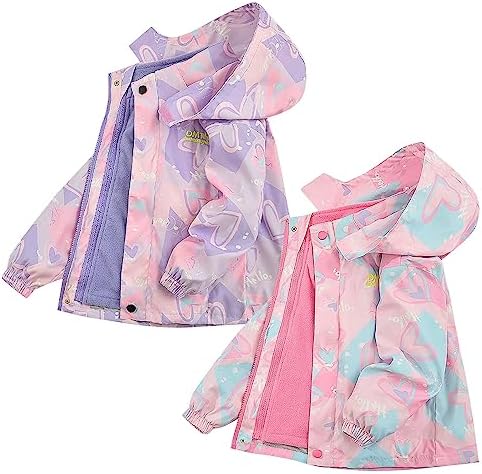 ToddlBy Kids Snowproof Windbreaker Jacket for Boys and Girls