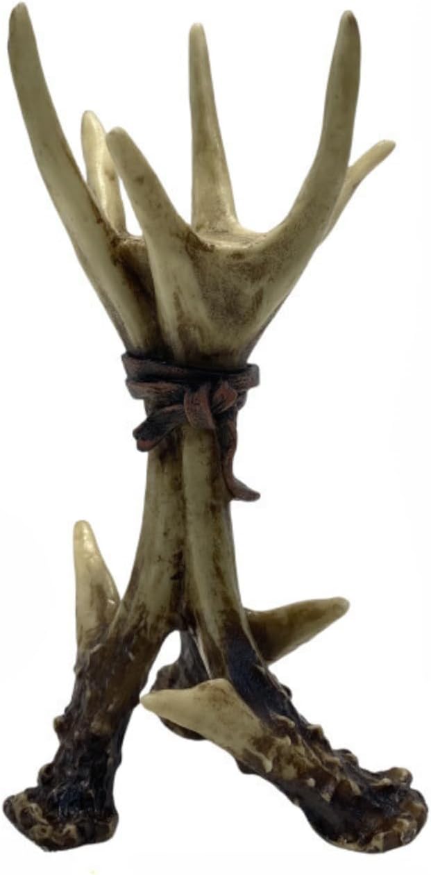 ZOLLZIRR Deer Antler Candlestick Holder