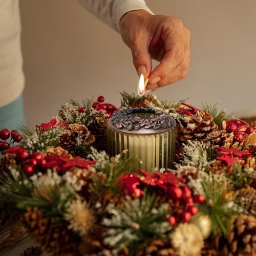 Bronze Sacred Fruit Candle Topper for Jar Candles 1