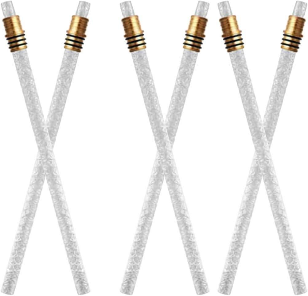 ARTIBETTER 6pcs Kerosene Wick Replacement for Oil Lantern DIY Torch