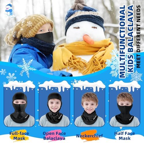 ICOCOPRO Kids Balaclava Windproof Thermal Face Mask