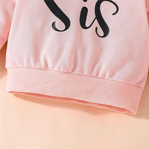 Cute Toddler Girl Hoodie Pants Set