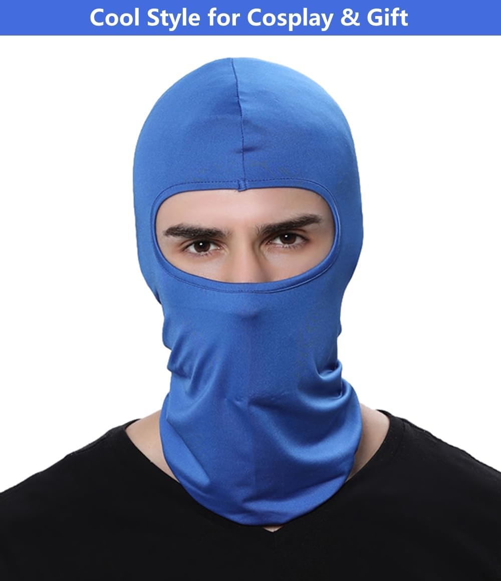 Balaclava Ski Mask Windproof Face Cover UV Protection for Men Women