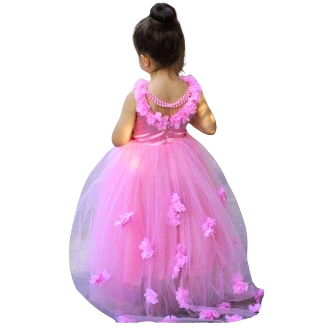Rebecca Pearl Toddler Flower Girl Dress - Pink 2T