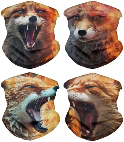 DUOLIFU Seamless Face Mask Bandana Balaclava