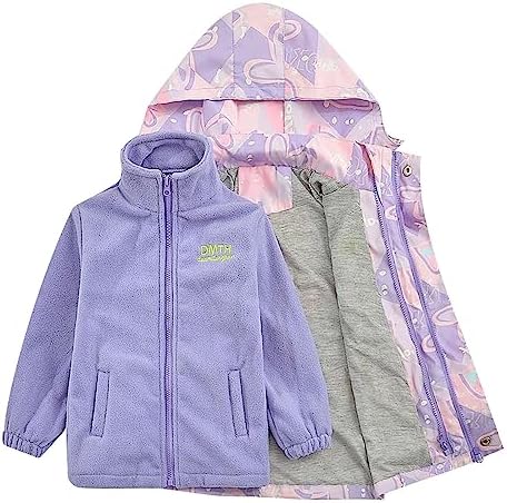 ToddlBy Kids Winter Hooded Zip-Up Jacket for Boys and Girls