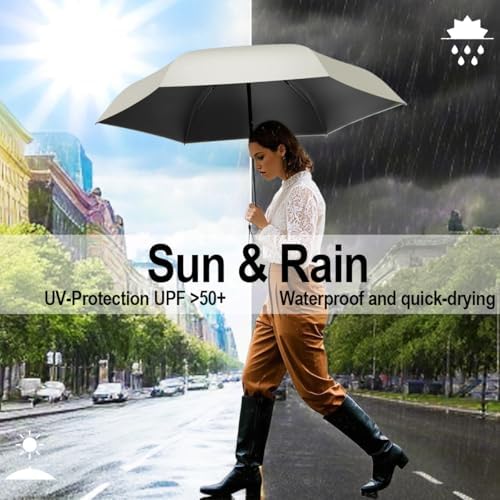 Copulan Windproof Mini Travel Folding Umbrella