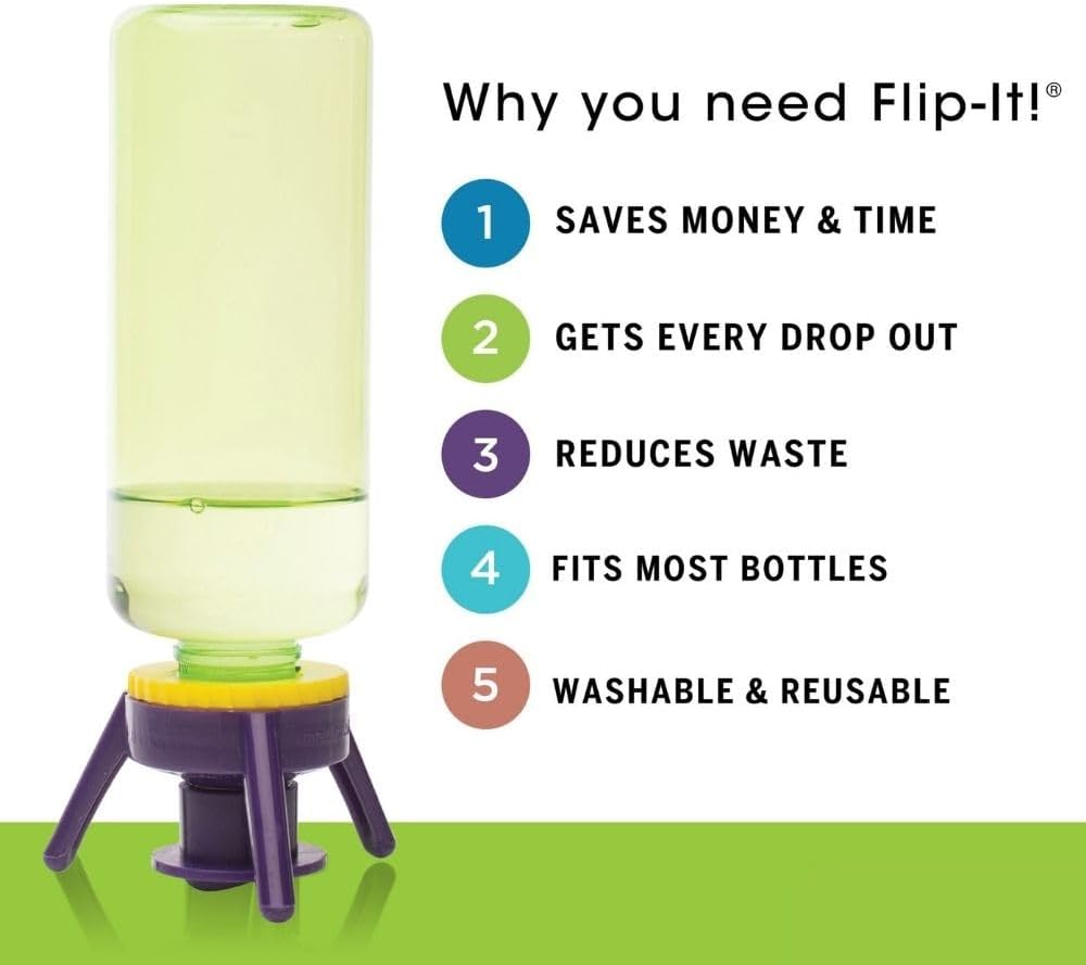 Flip-It Vibrant Bottle Emptying Kit 6-Pack