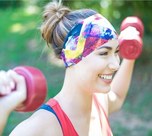 KALILY 12PCS Headband Bandana - Face Shield Headwrap Scarf Neck Gaiter Hair Band 1