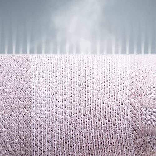 Mens Breathable Cushioned Ankle Socks with Moisture Wicking Cotton