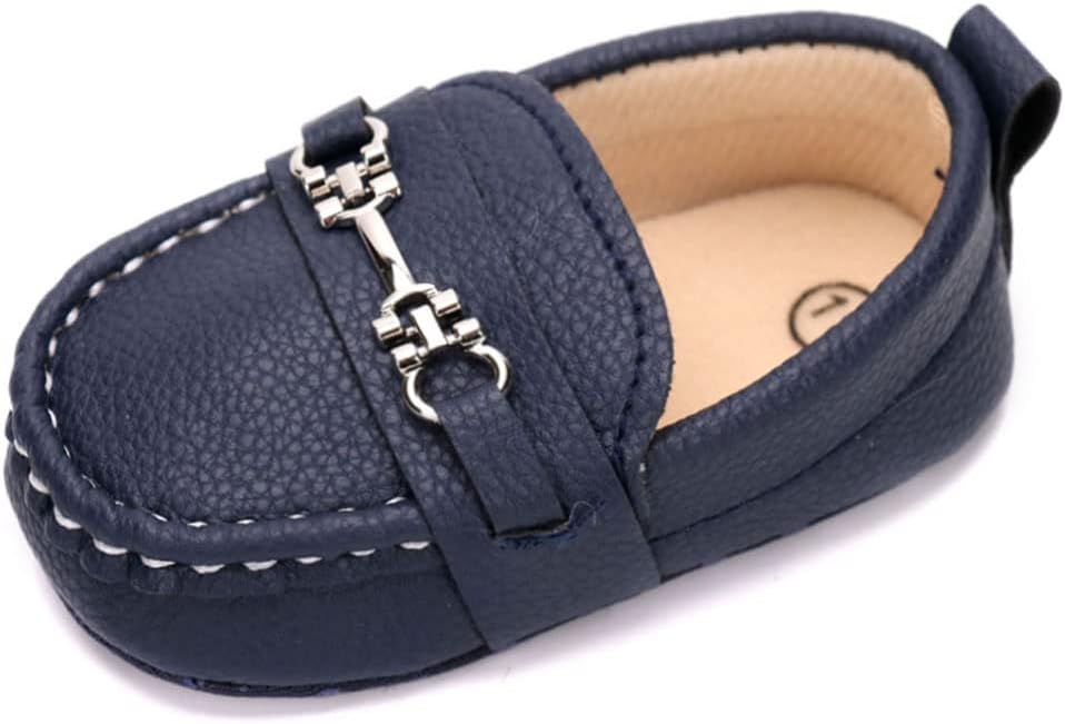 LONSOEN Baby Crib Shoes for Girls and Boys