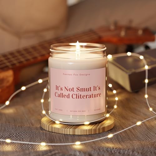 Spicy Book Reader Candle - 9oz BookTok Gift for Book Lovers
