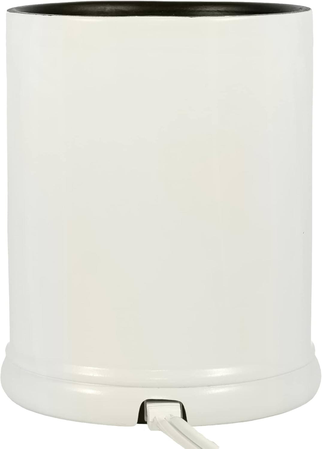 Elanze Designs Jar Candle Warmer with Metallic Decor