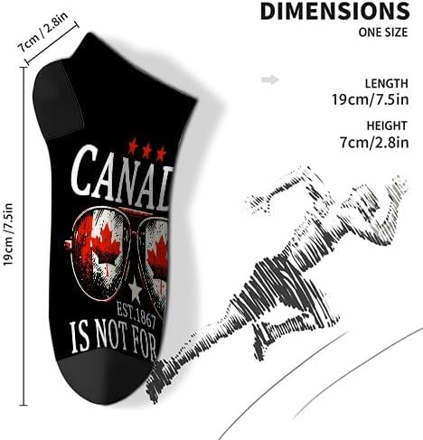 Canada Is Not For Sale Men Ankle Socks 1867