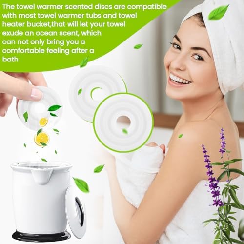30pcs Fragrance Discs for Towel Warmers 6 Flavors