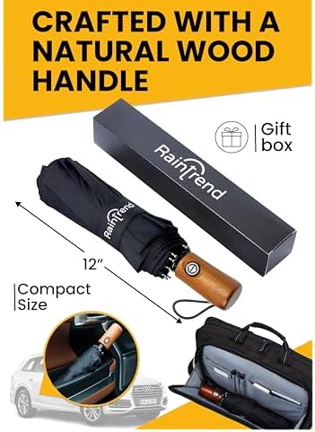 Windproof Travel Umbrella with 10 Bigger Canopy 1