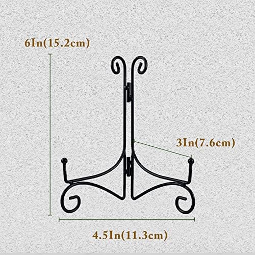 SVENJBB 6 Inch Metal Plate Stand for Display 1
