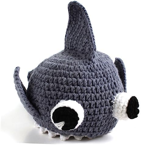 CALLARON Shark Design Baby Knit Cap Winter Hat