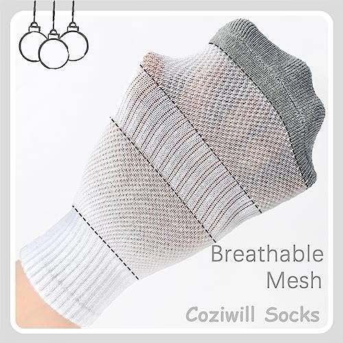 Coziwill Kids Ankle Socks 12 Pairs for All Seasons