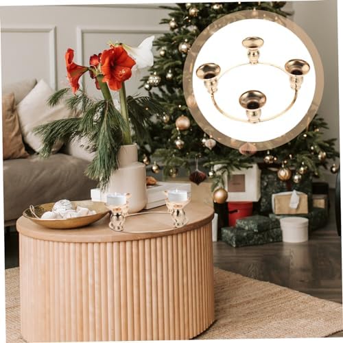DIY Advent Candle Ring for Christmas Decor