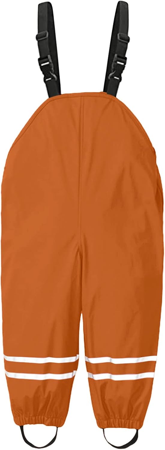 Toddler Waterproof Rain Overalls for Kids 2T-3T