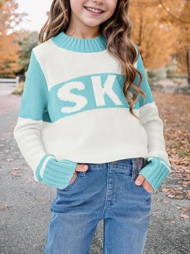 ALPSWARE Girls Boys Winter Ski Sweater Tops Warm Outfits 1
