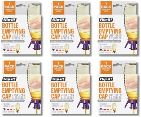 Flip-It Vibrant Bottle Emptying Kit 6-Pack