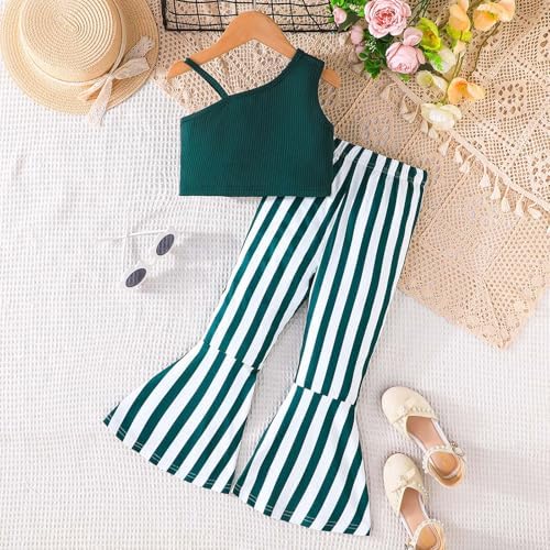 Summer 2 Piece Outfits for Girls 4-8 Years