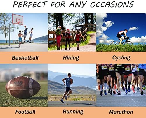 Yoknatt Elite Compression Basketball Socks for Men Women
