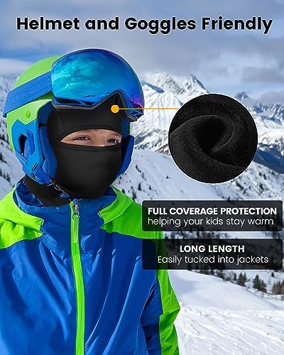 Aegend Kids Balaclava Face Mask for Winter Sports