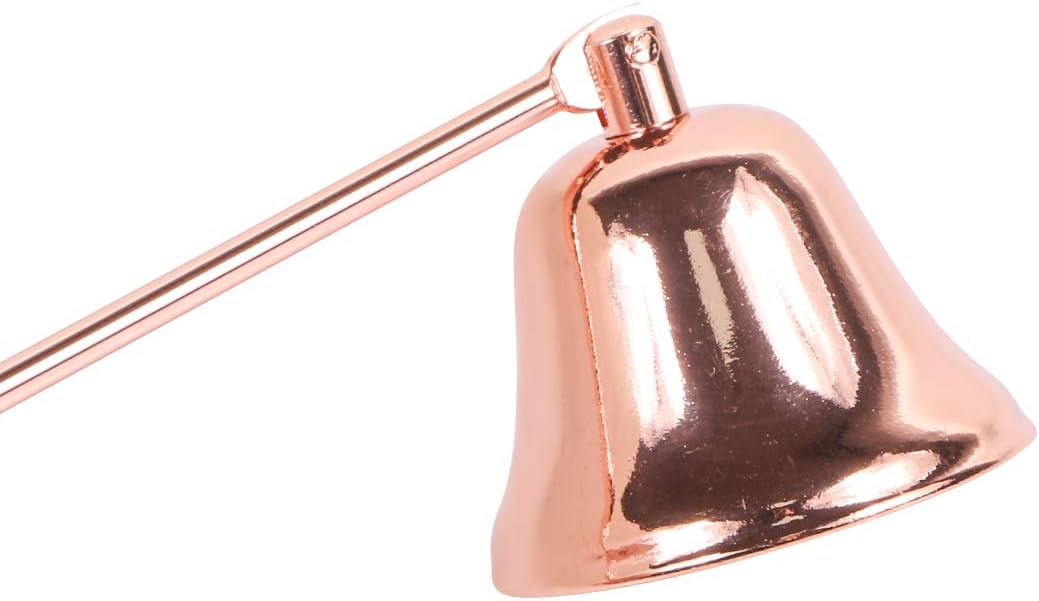 Harapu Rose Gold Candle Snuffer with Long Handle