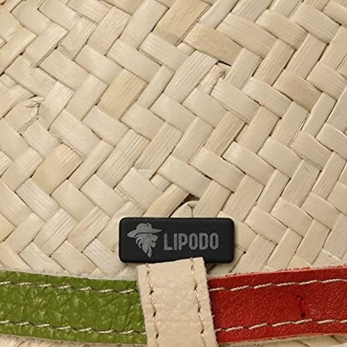 Lipodo Colour Band Kids Straw Hat - Made in Italy