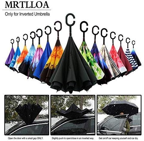 MRTLLOA 49 Inch Double Layer Inverted Umbrella