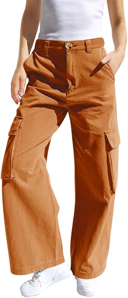 SySea Girls Y2K Cargo Pants Loose Fit Sweatpants