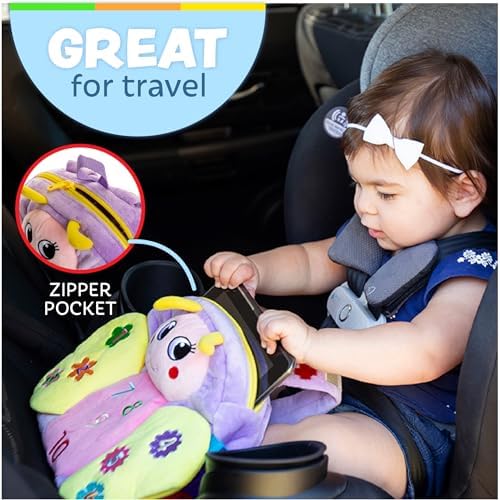 Buckle Toys Blossom Butterfly Toddler Backpack
