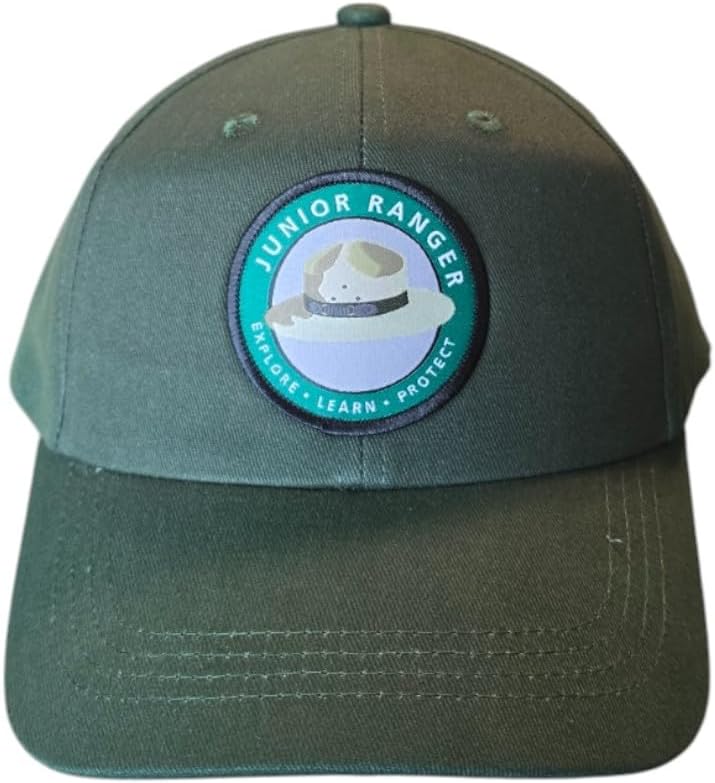 Junior Ranger Woven Patch Hat For Kids