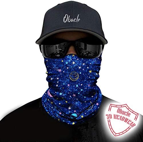 Obacle Seamless Bandana Rave Mask for Wind Dust Sun Protection