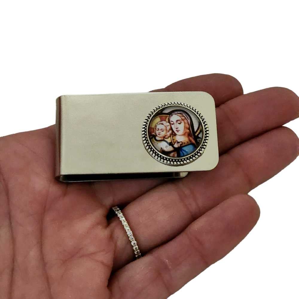 Handmade Religious Money Clip for Men Women