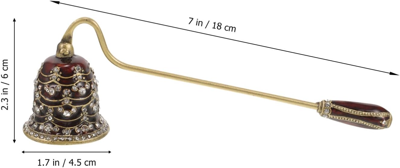 Alipis Candle Snuffer with Rhinestone Design